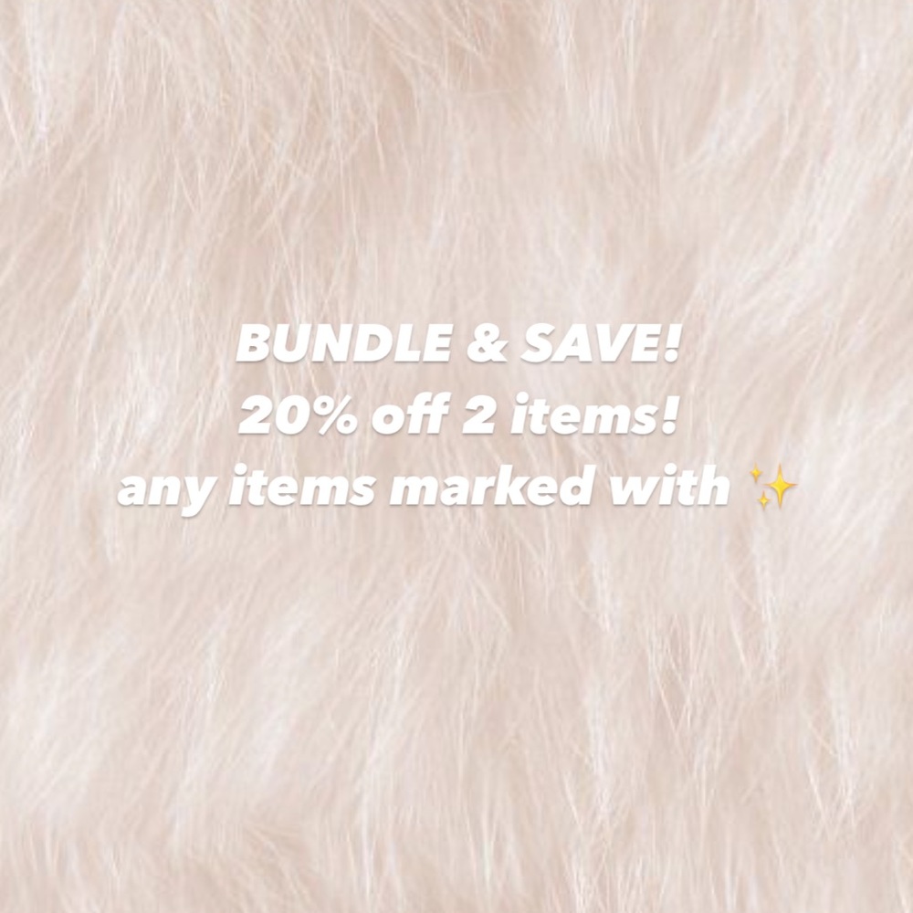 ☁️BUNDLE & SAVE☁️